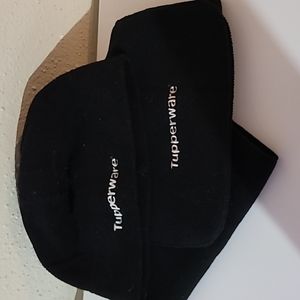 Tupperware beanie and scarf